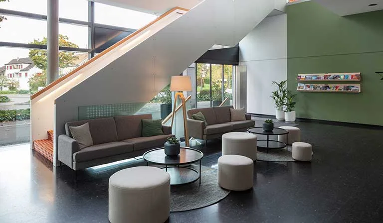 Hotel lobby