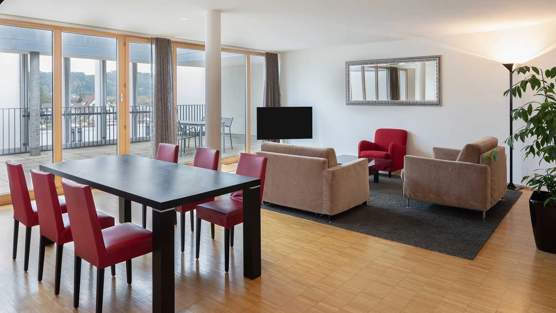 Sala de estar del apartamento
