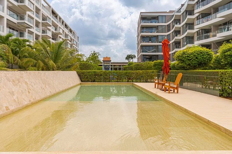 Lovely 1BR w/ Pool and Balcony in Manzanillo