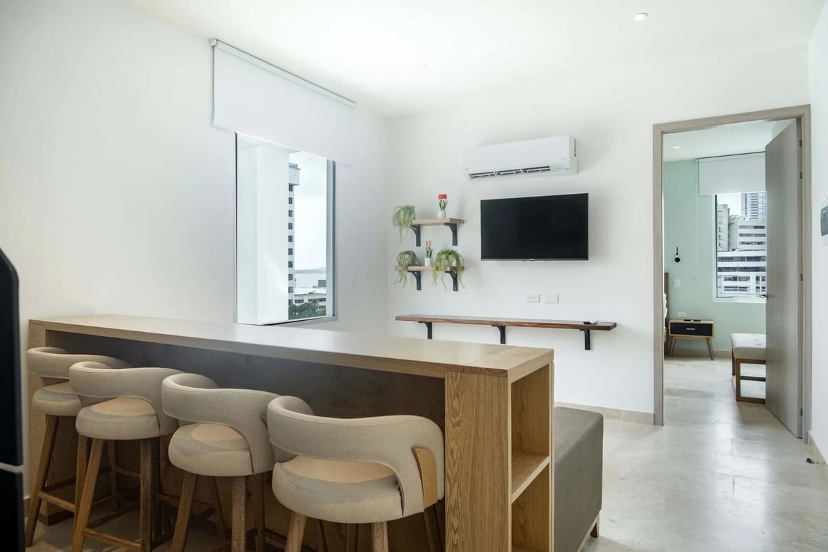 Trendy 2BR in the Heart of Bocagrande