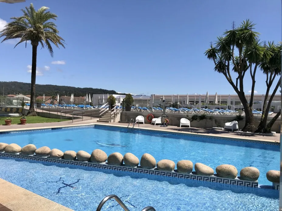 Outdoor pools and terrace
