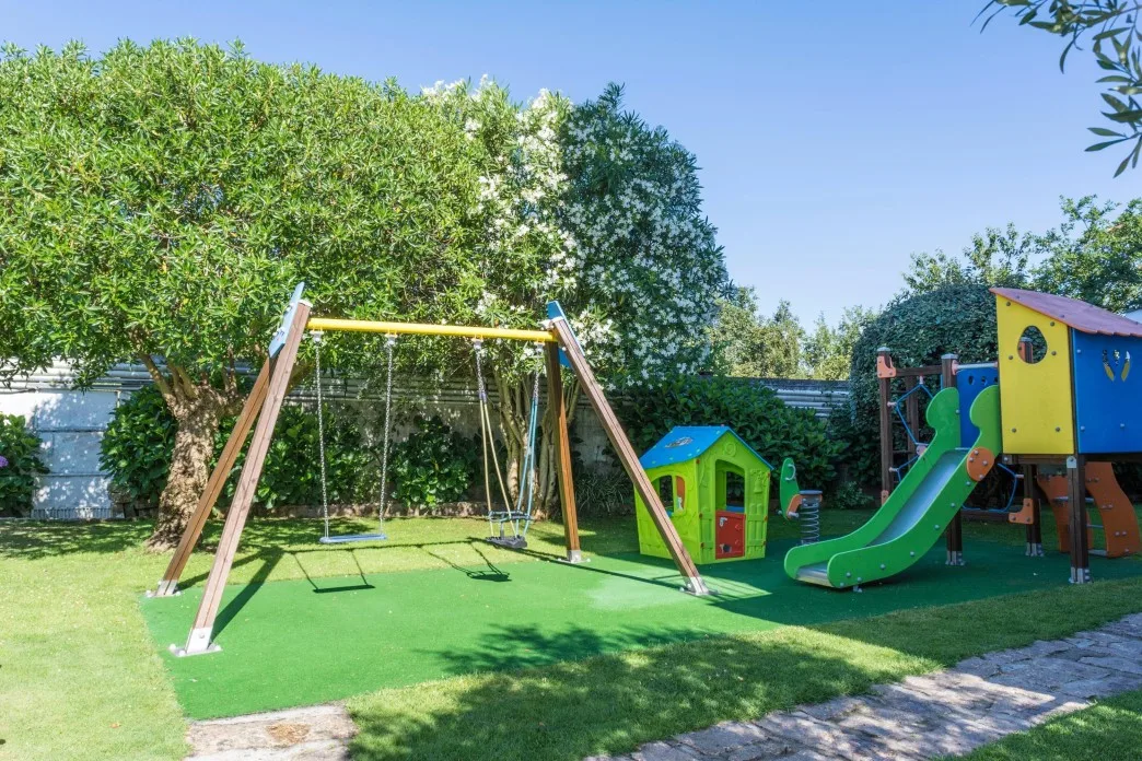 Outdoor children's play area