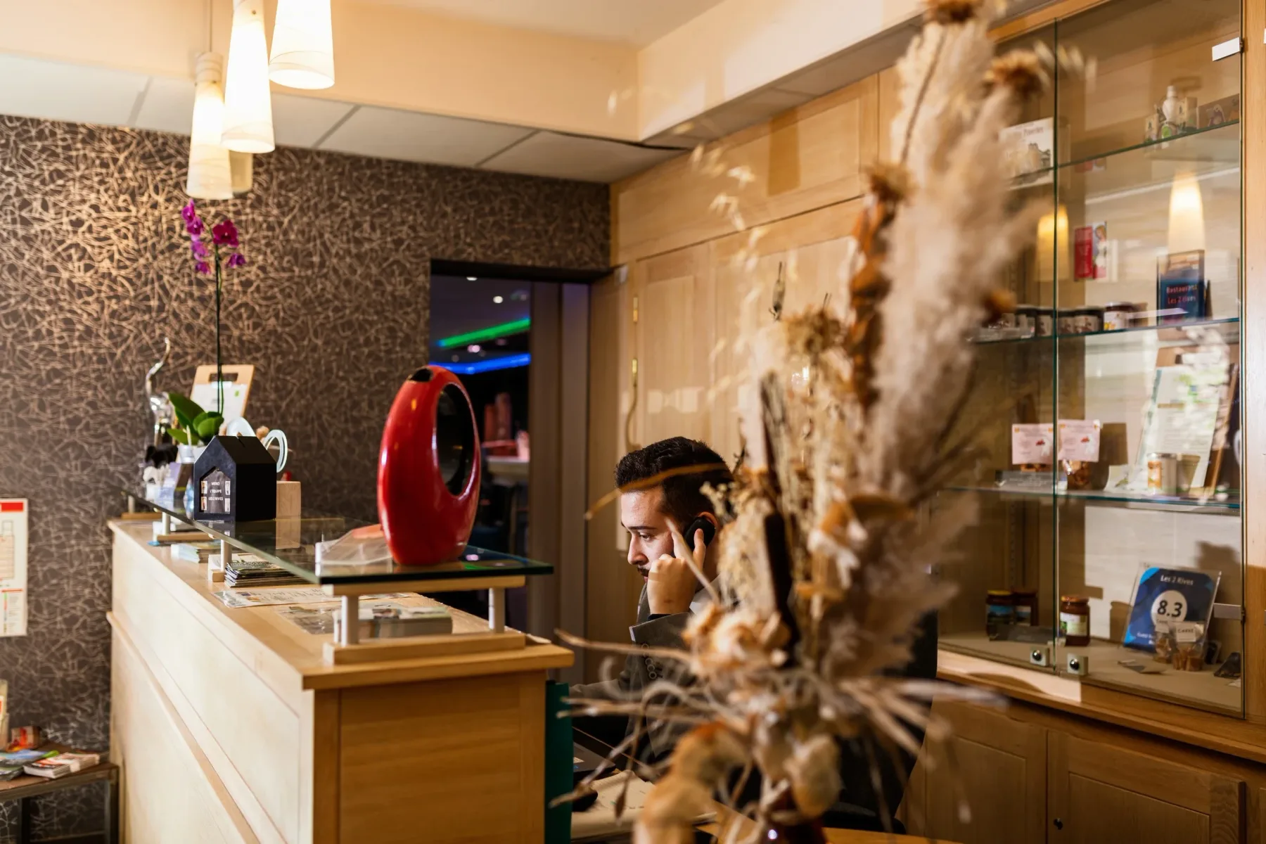 Hotel reception