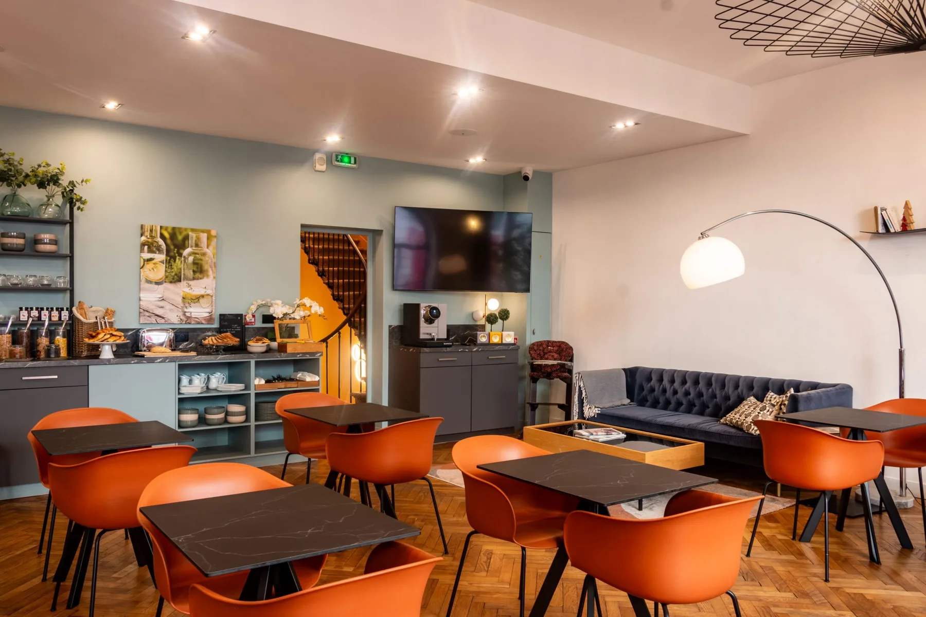 Interior del hotel