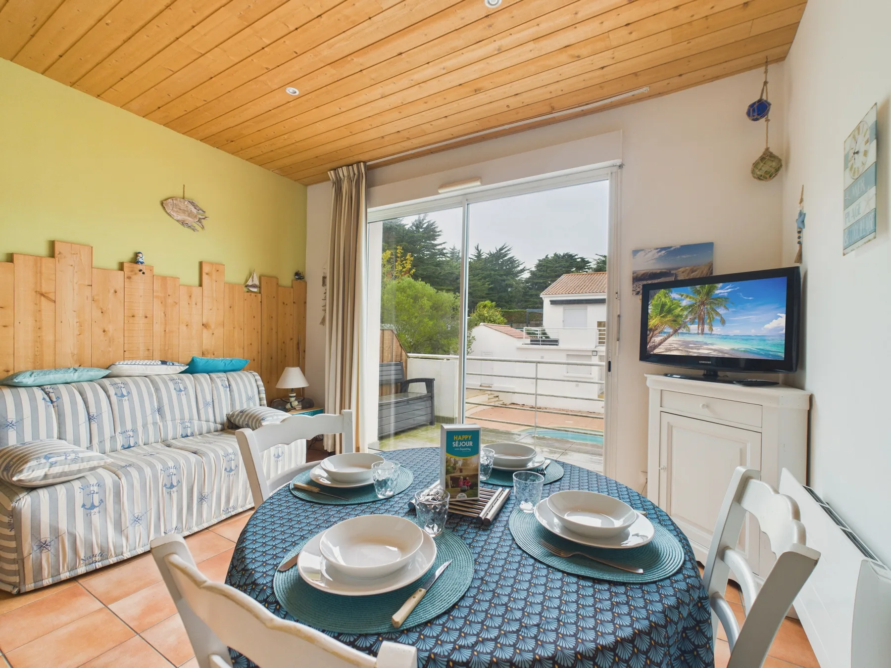 Appartement à Saint-Jean-de-Monts - 400m de la plage, appartement avec piscine