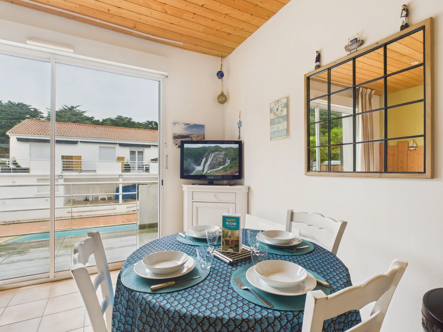 Appartement à Saint-Jean-de-Monts - 400m de la plage, appartement avec piscine