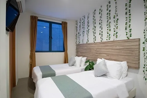 Habitación doble con dos camas individuales