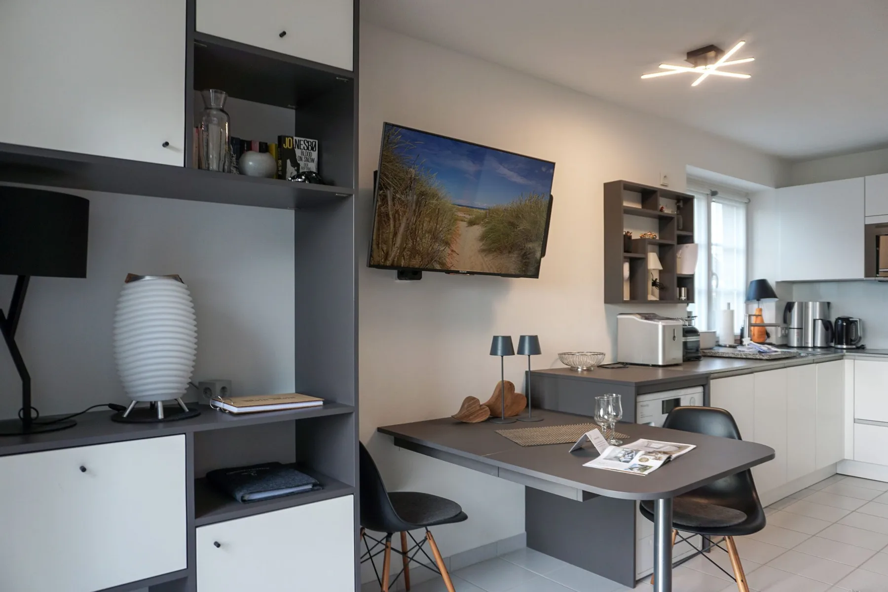 2-Raum-Appartement im Erd- und UG mit ca. 53m² Nutzfläche für max. zwei Personen