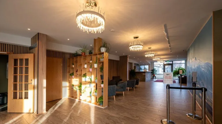Hotel lobby
