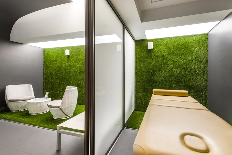 Relaxation and massage room