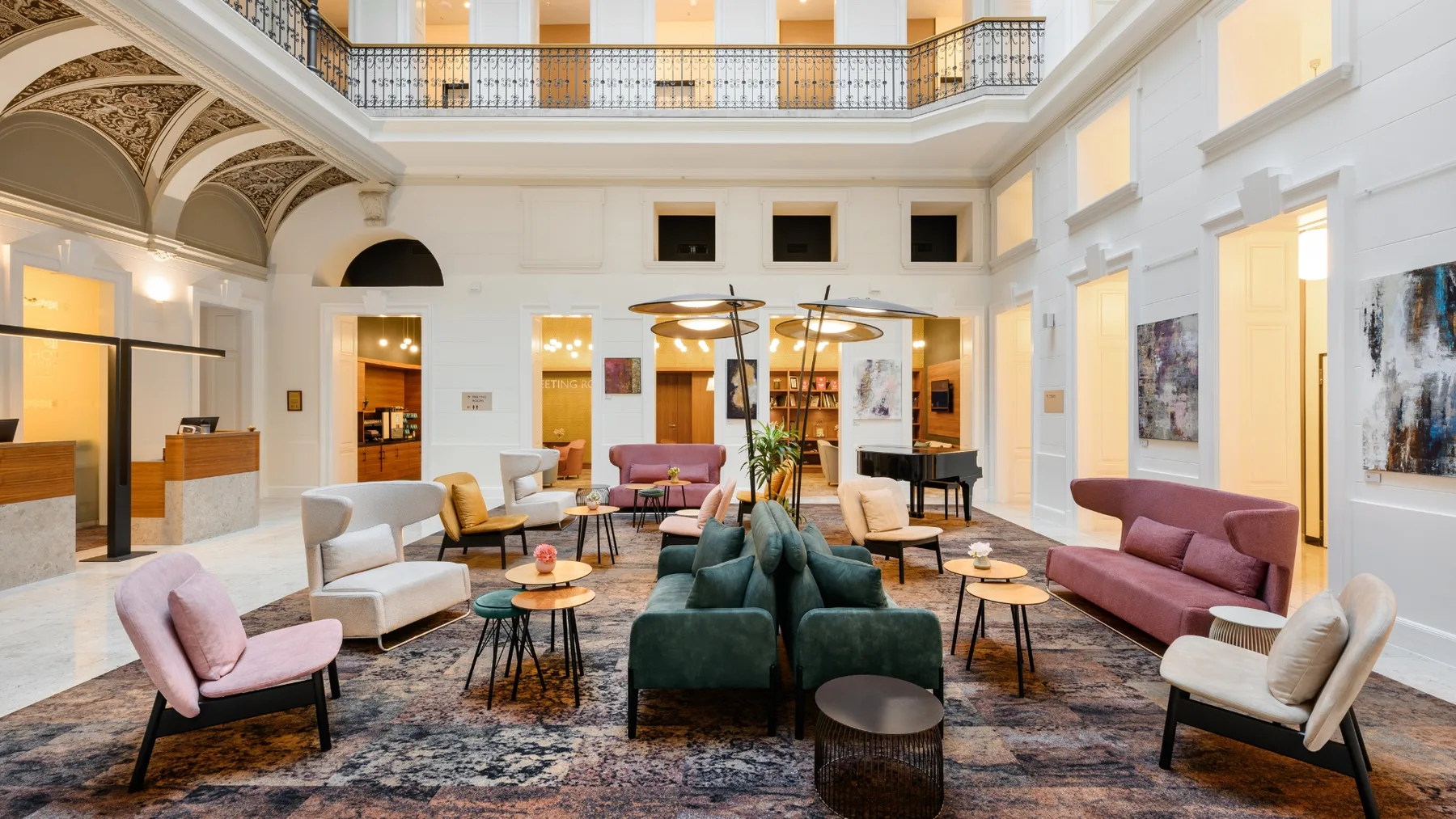 Hotel lobby
