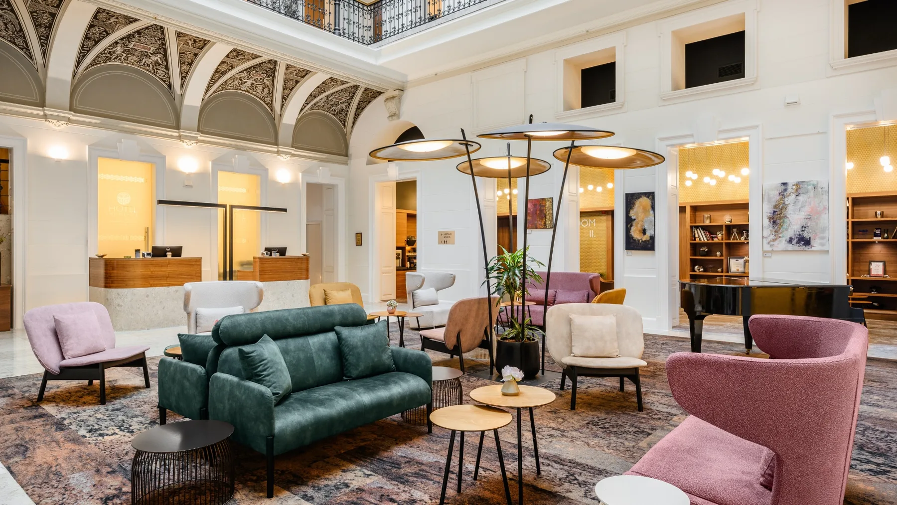 Hotel lobby