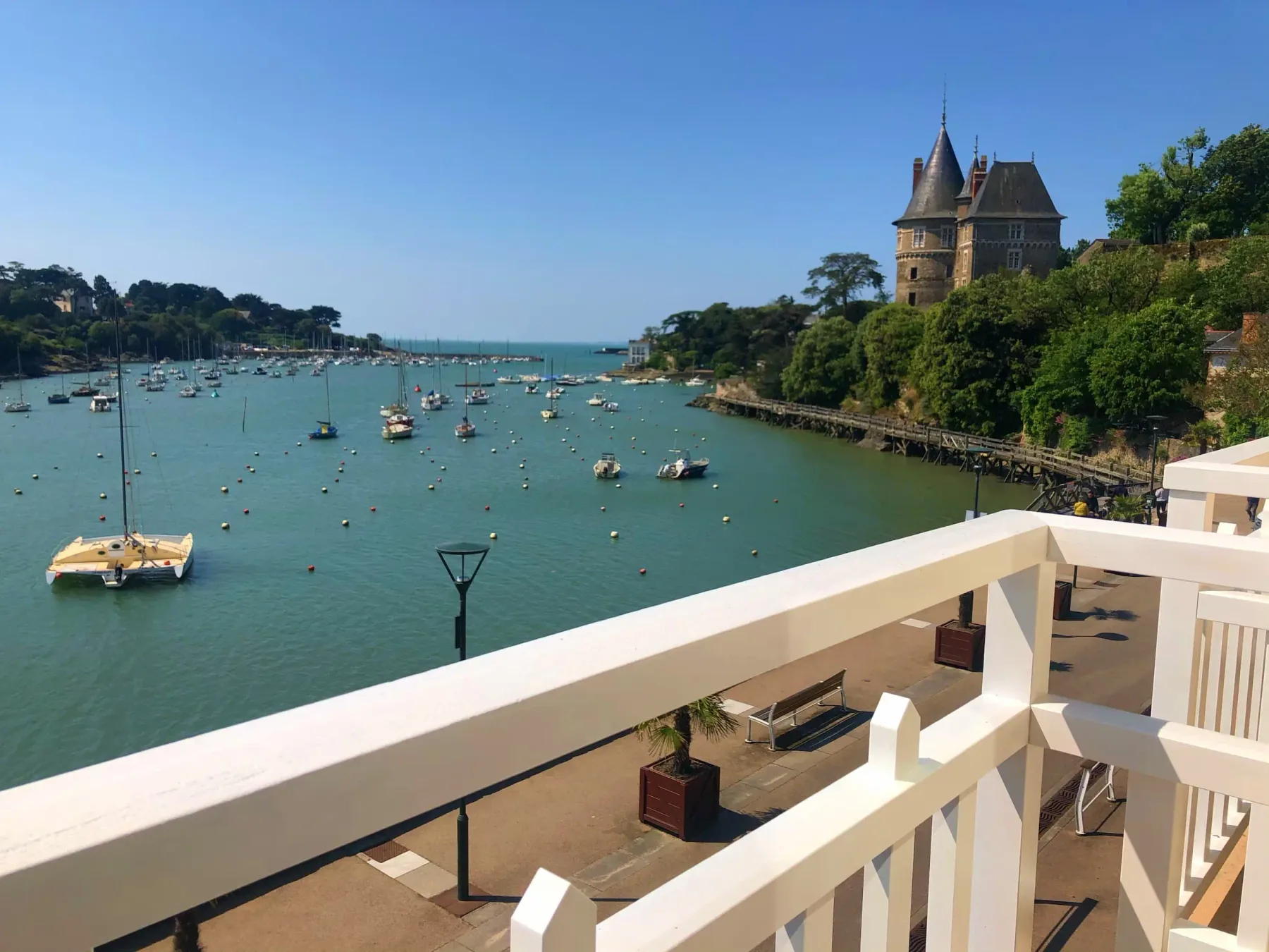 Vista desde el Hôtel Beau Soleil