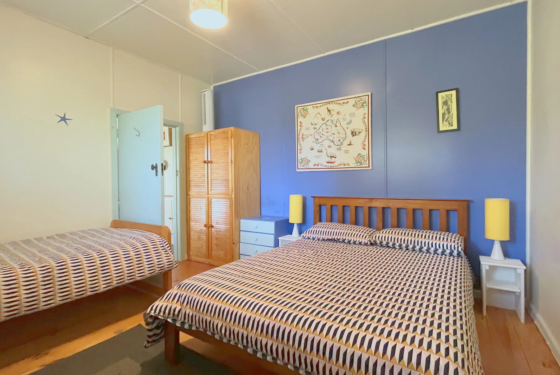 Clásica casa de playa australiana