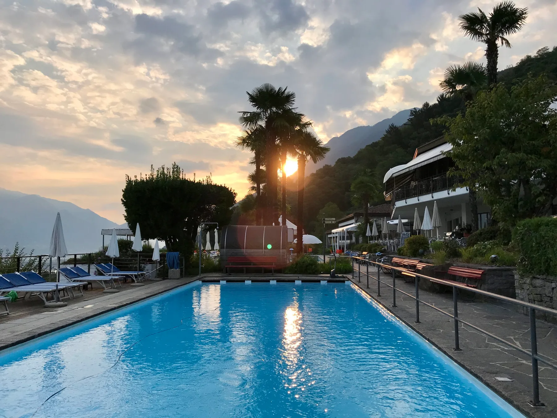 Two swimming pools
