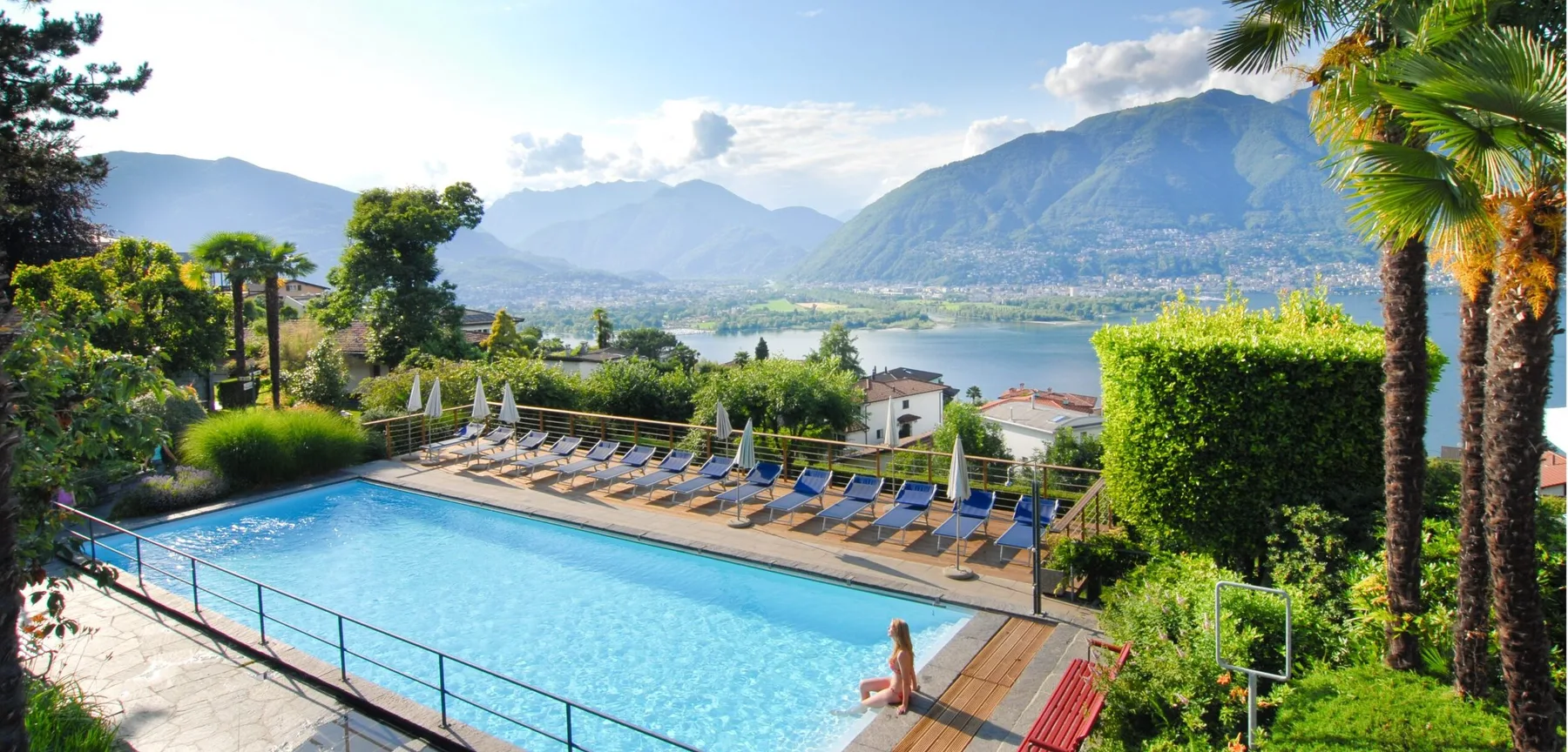 Hotel pool and terrace