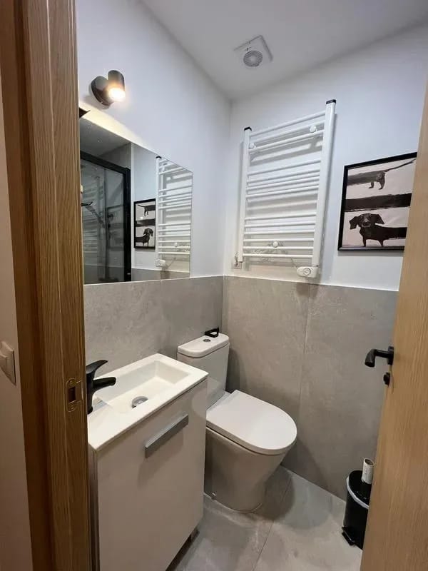 Bright 1BR with Balcony in Madrid Centro