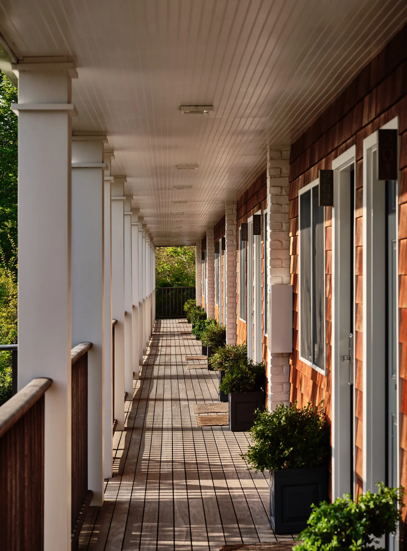 Guestroom pathway