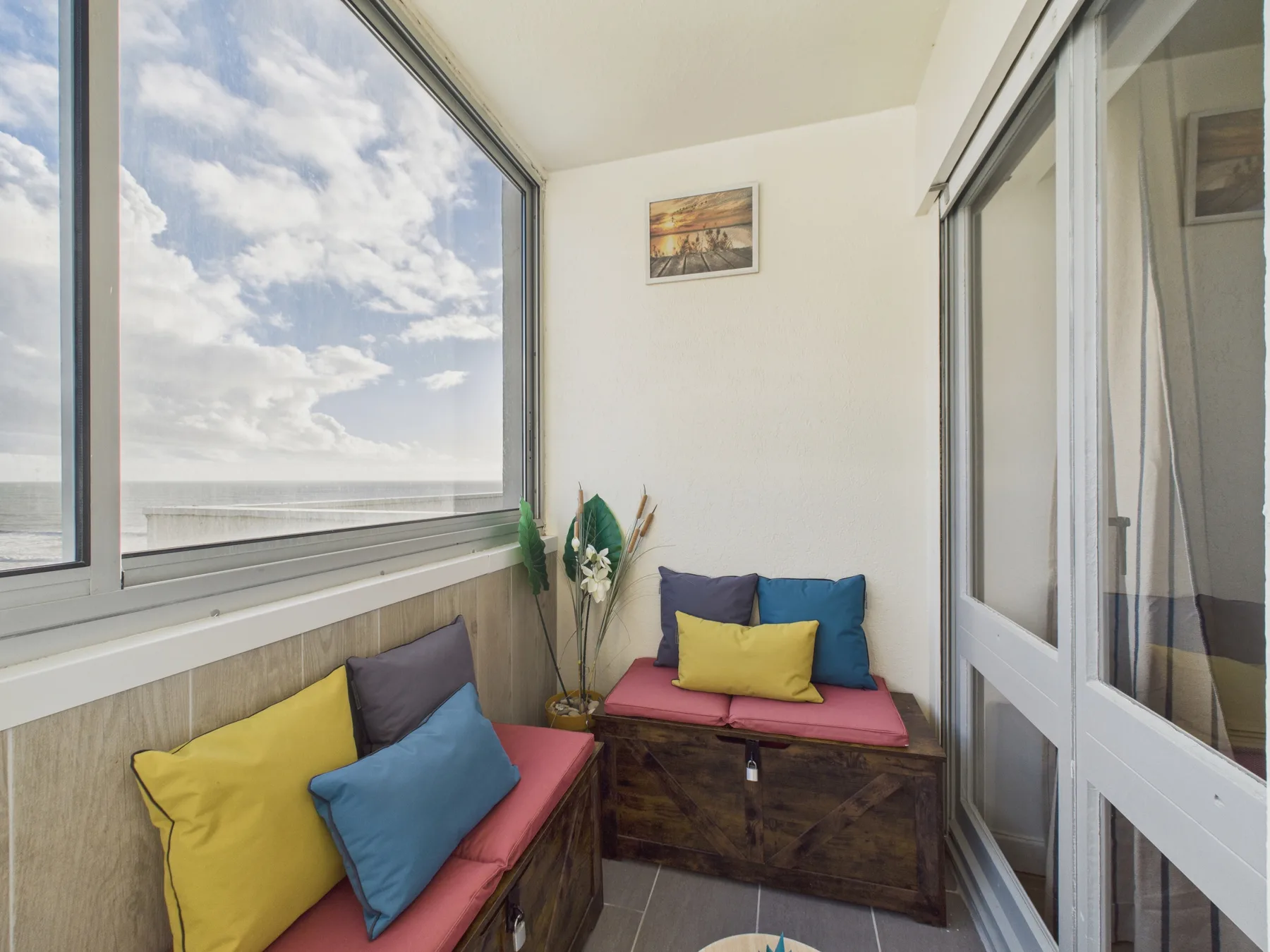 Apartamento para 4 personas frente al mar