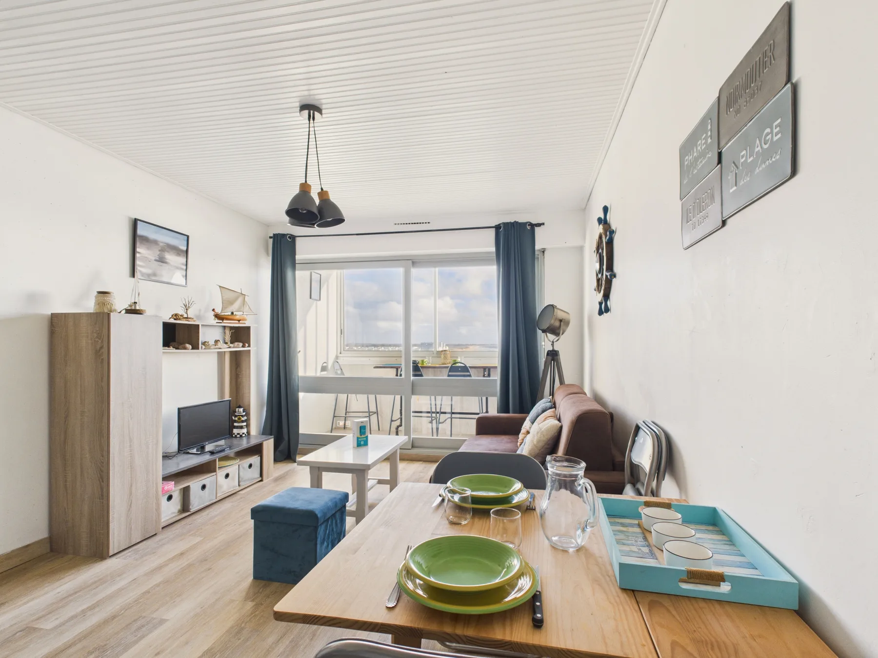 Apartamento para 4 personas frente al mar