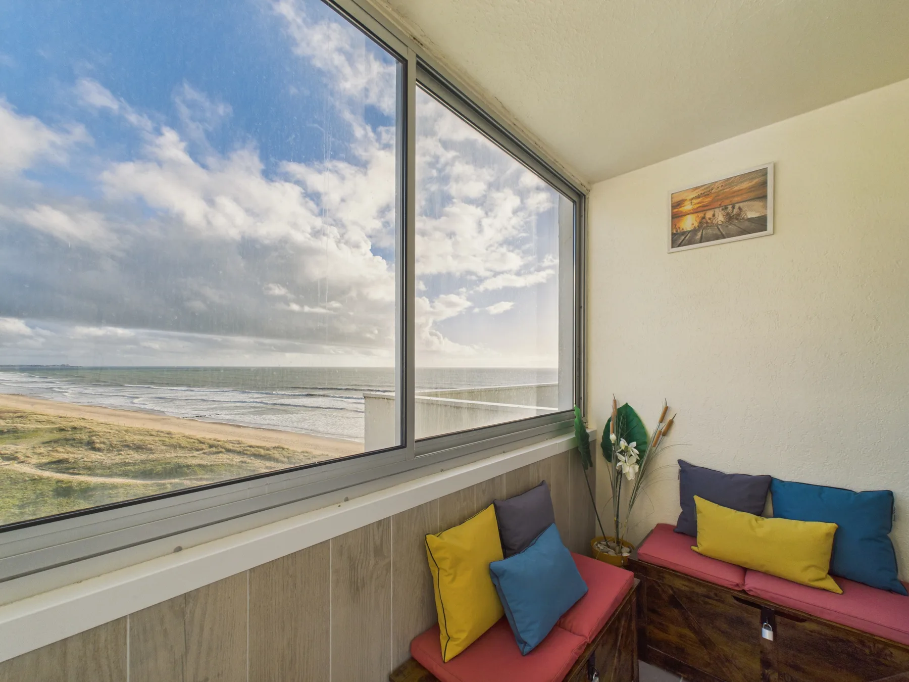 Apartamento para 4 personas frente al mar