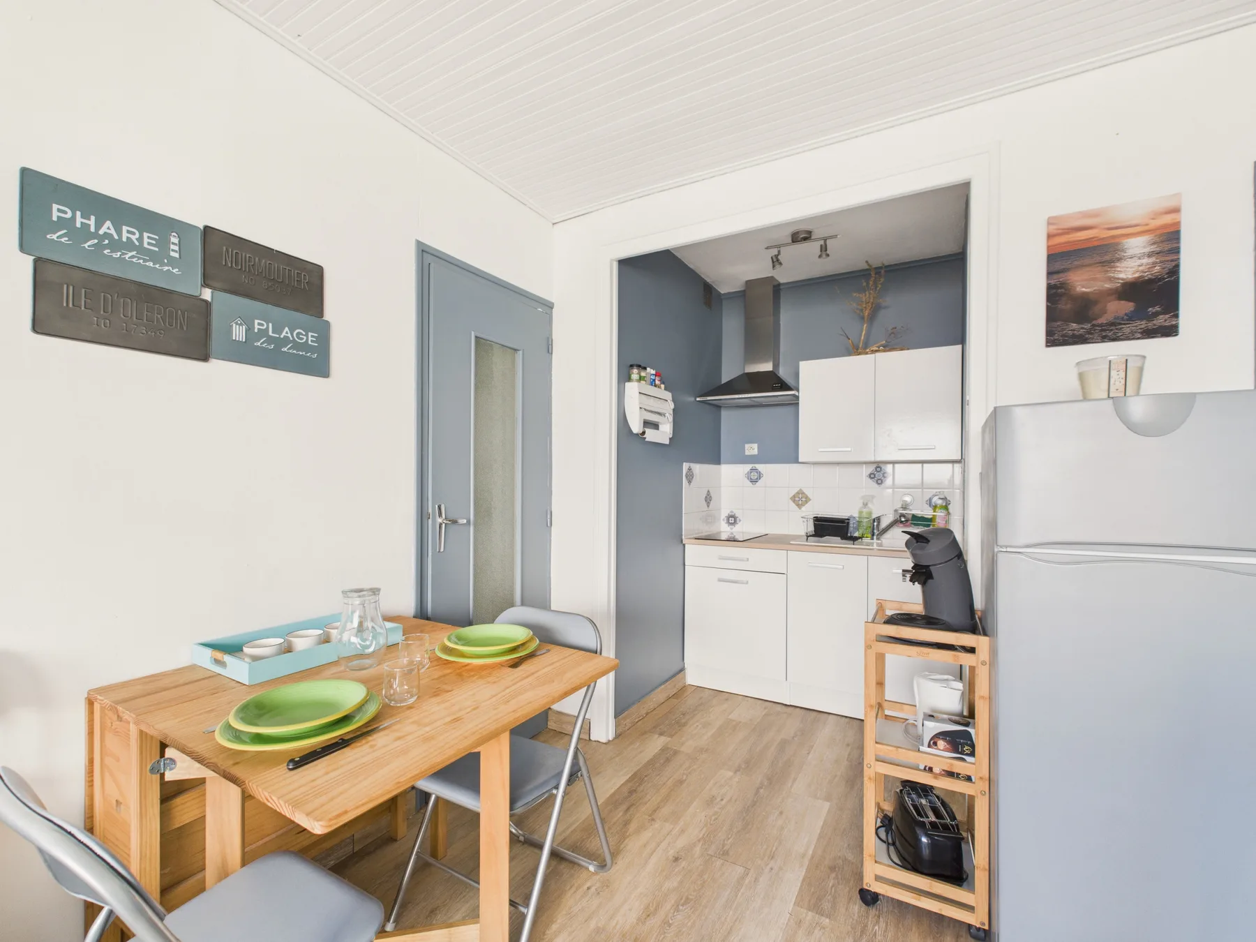 Apartamento para 4 personas frente al mar