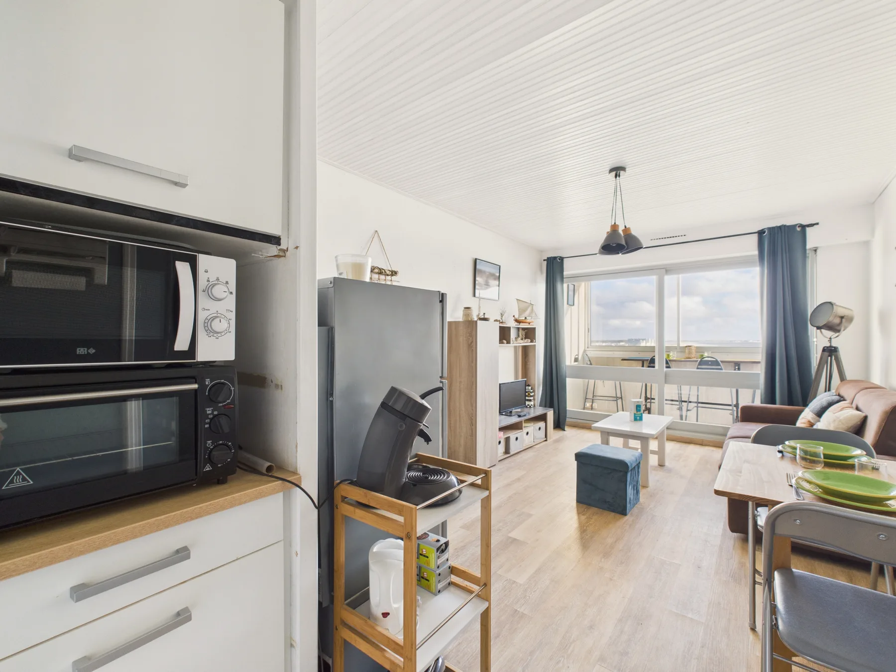 Apartamento para 4 personas frente al mar