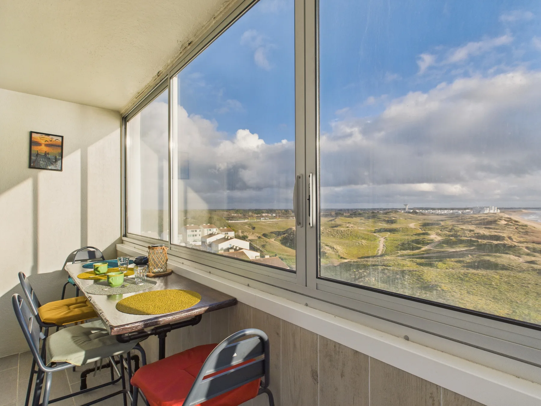 Apartamento para 4 personas frente al mar