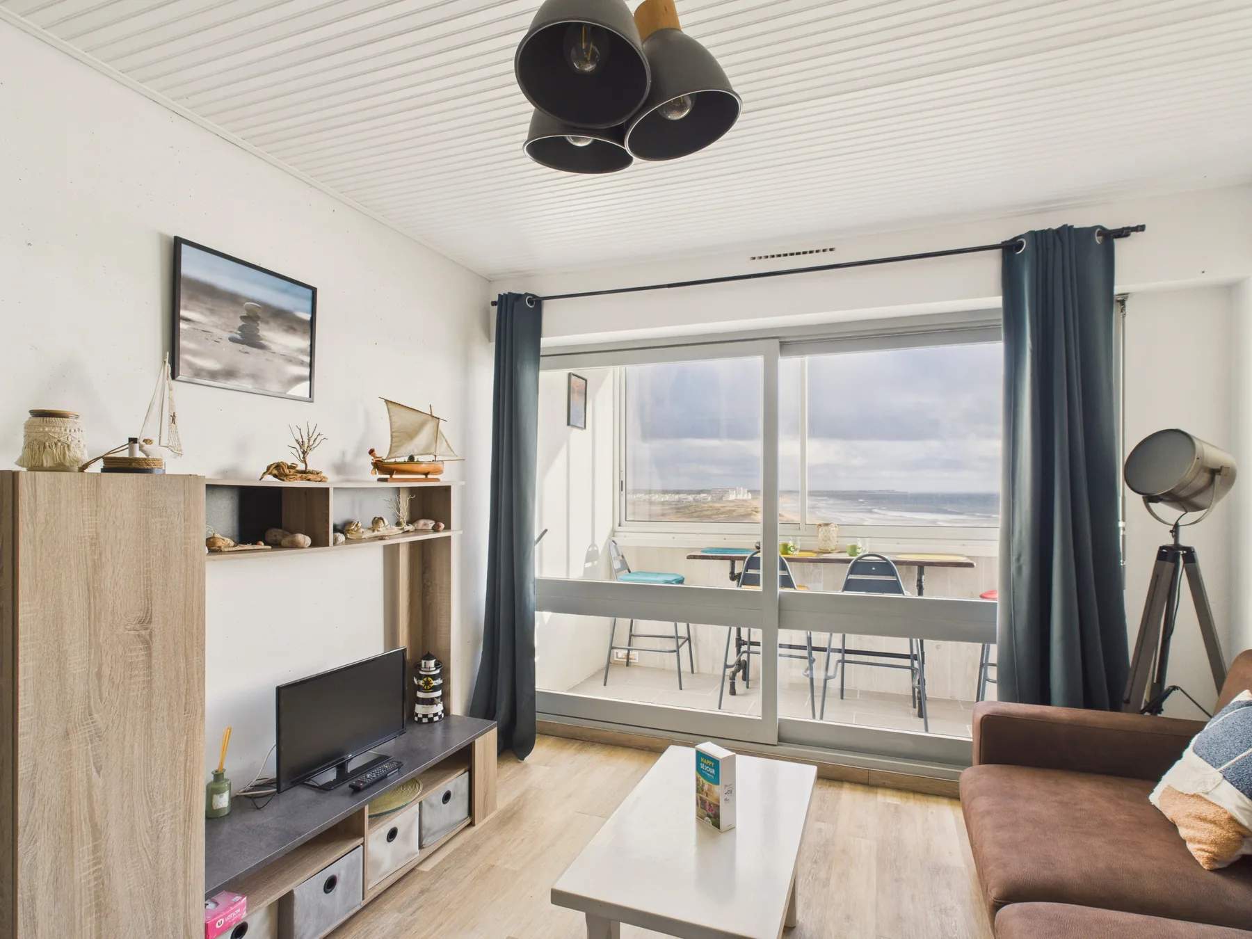 Apartamento para 4 personas frente al mar