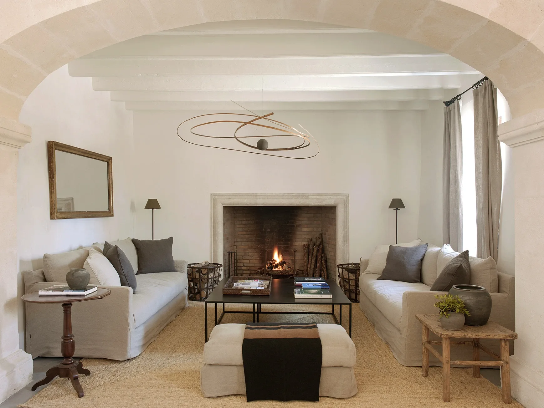 Lobby at Finca Serena Mallorca