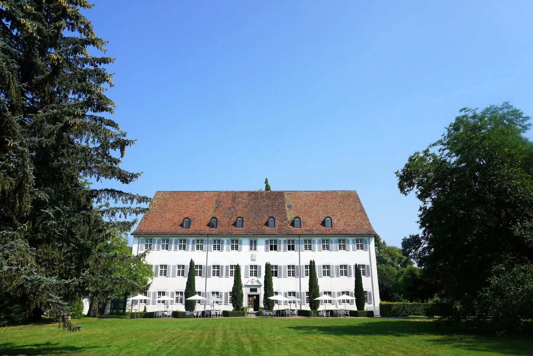 Klosterhotel Kreuz, vista al jardín
