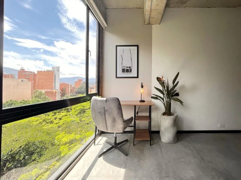 Charming Loft in Laureles w/ Gym