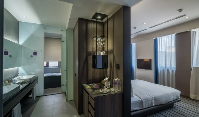 Habitación cuádruple de lujo