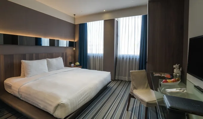 Habitación con vistas a la ciudad