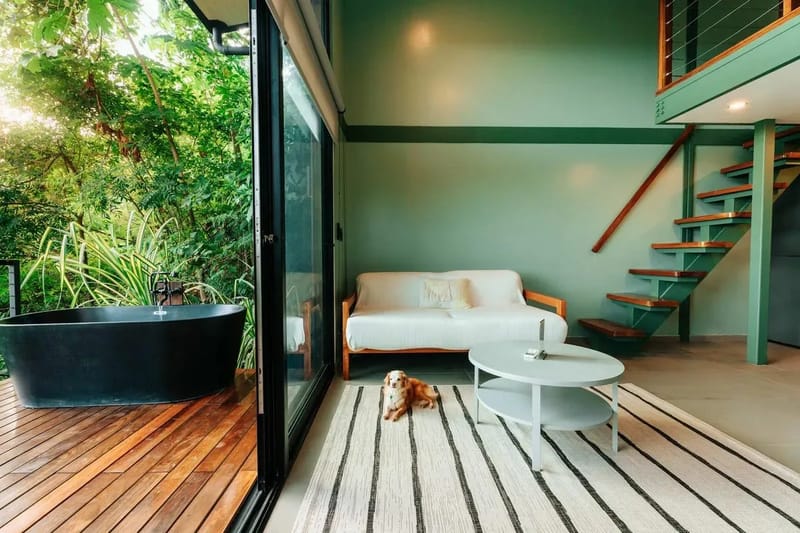 Stylish 1BR Hideout w/Jacuzzi near Playa Venao