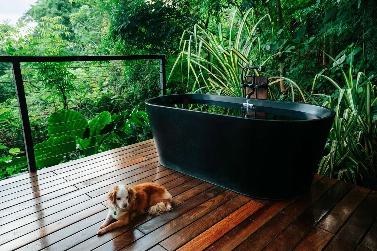 Stylish 1BR Hideout w/Jacuzzi near Playa Venao