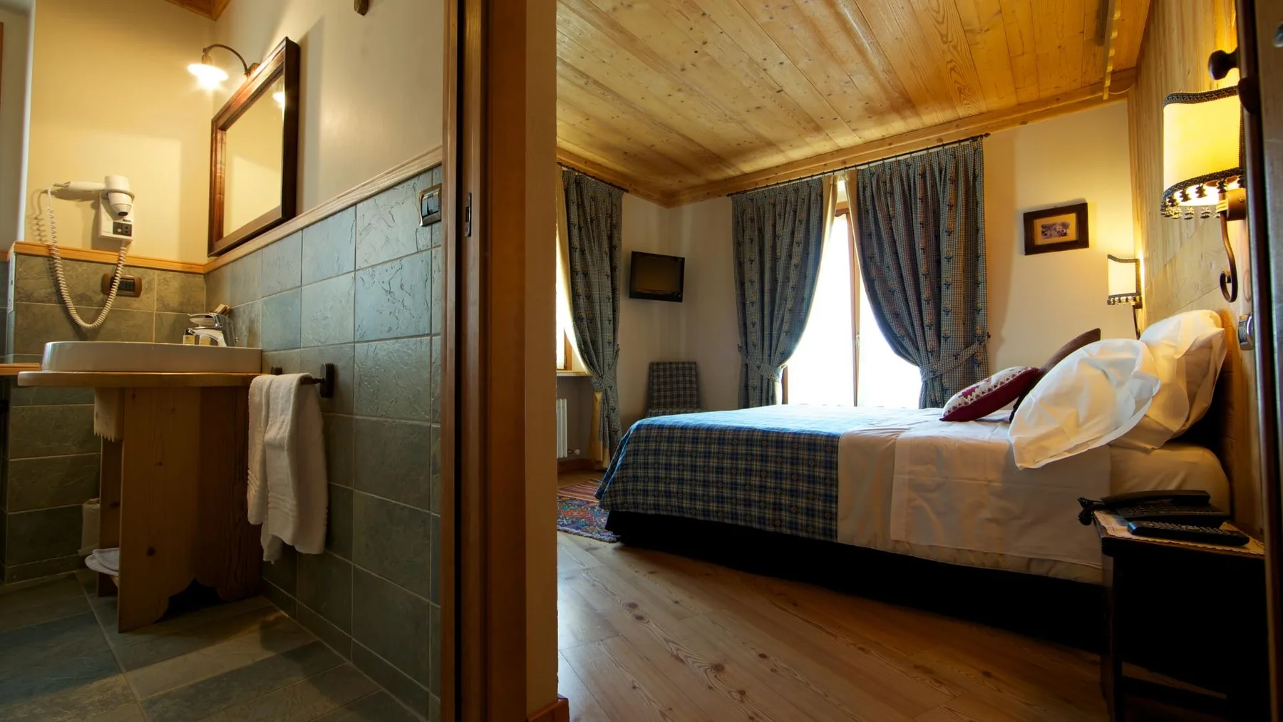 Hotel room interiors