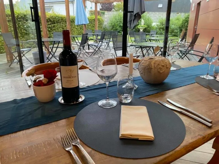 Mesa del restaurante