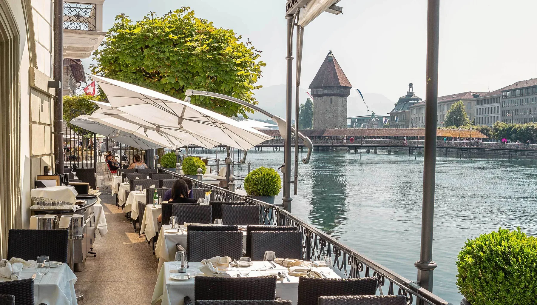 Terraza del restaurante