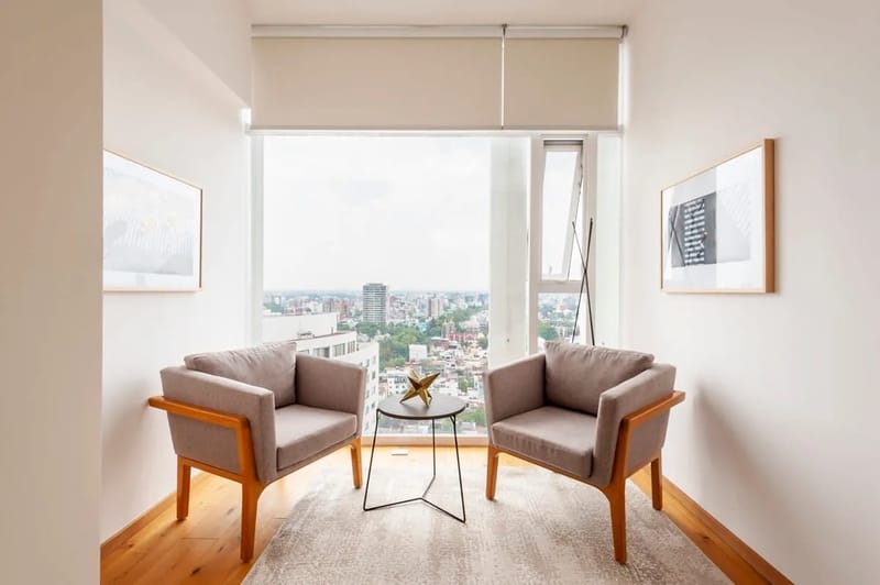 Deluxe 2BR w/ Pool & View in Condesa
