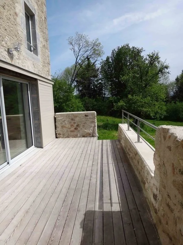 Terrace off the dining room