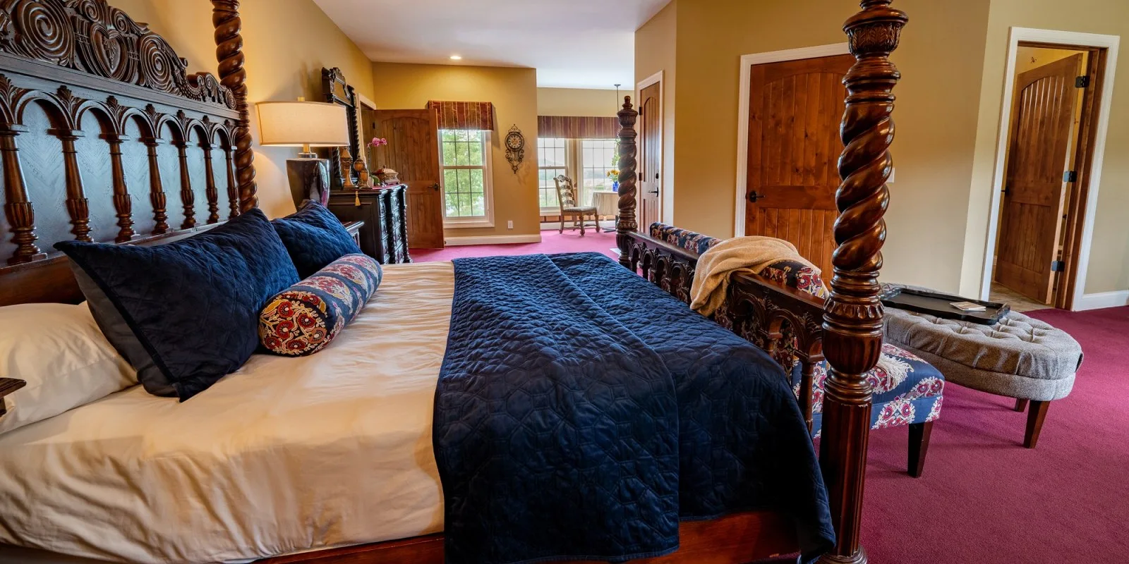 Dormitorio de la suite Arthur
