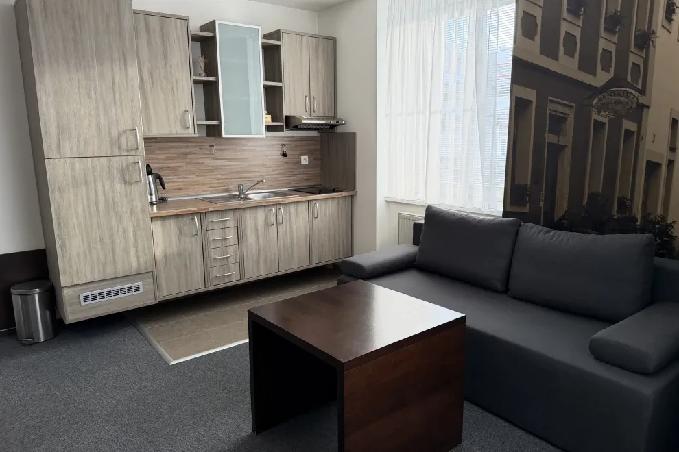 Double apartment with separate bedroom