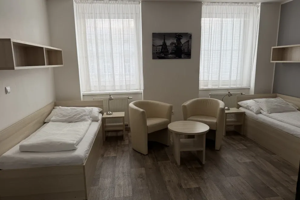 Double room with separate beds