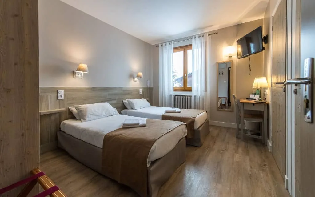 Habitación con dos camas individuales