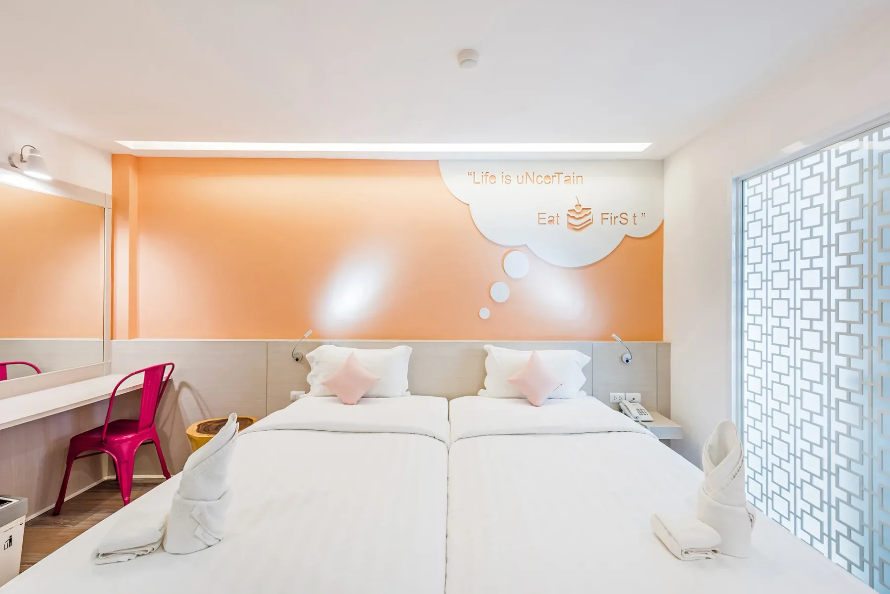 Habitación estándar con dos camas individuales