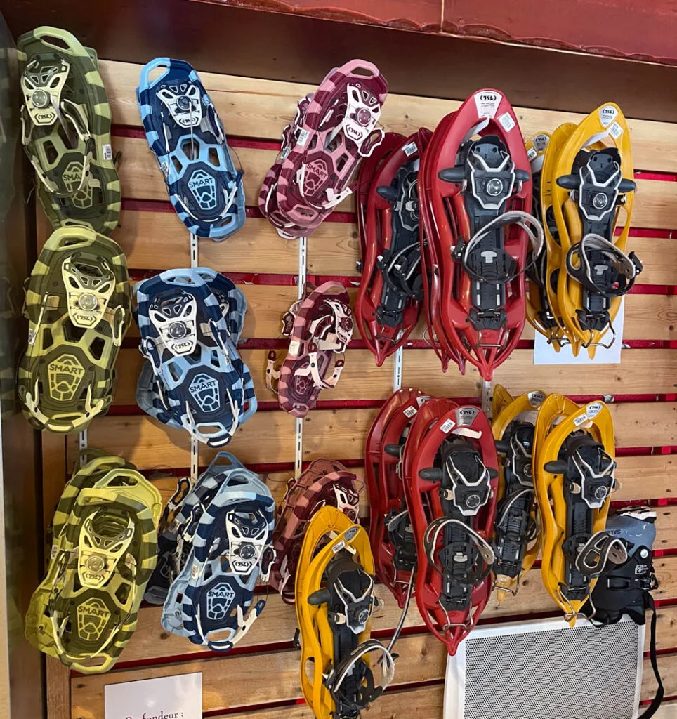 Tienda de esquí en el establecimiento