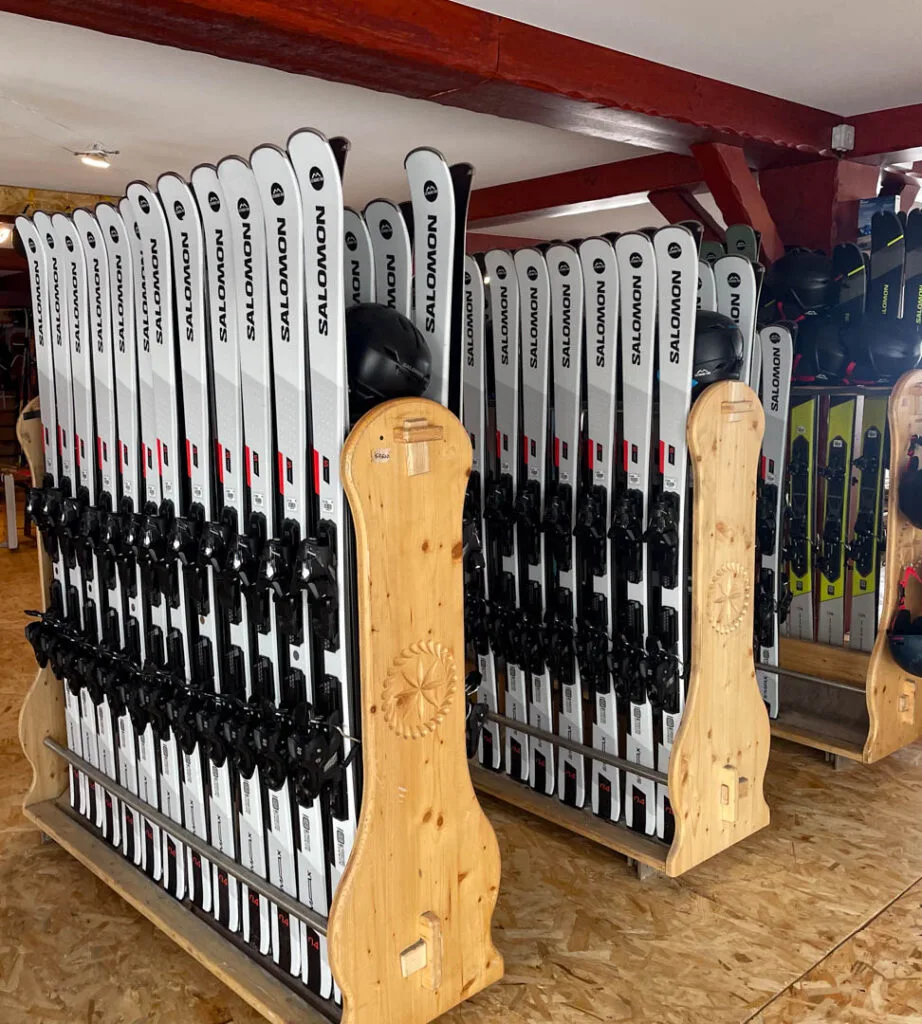 Tienda de esquí en el establecimiento