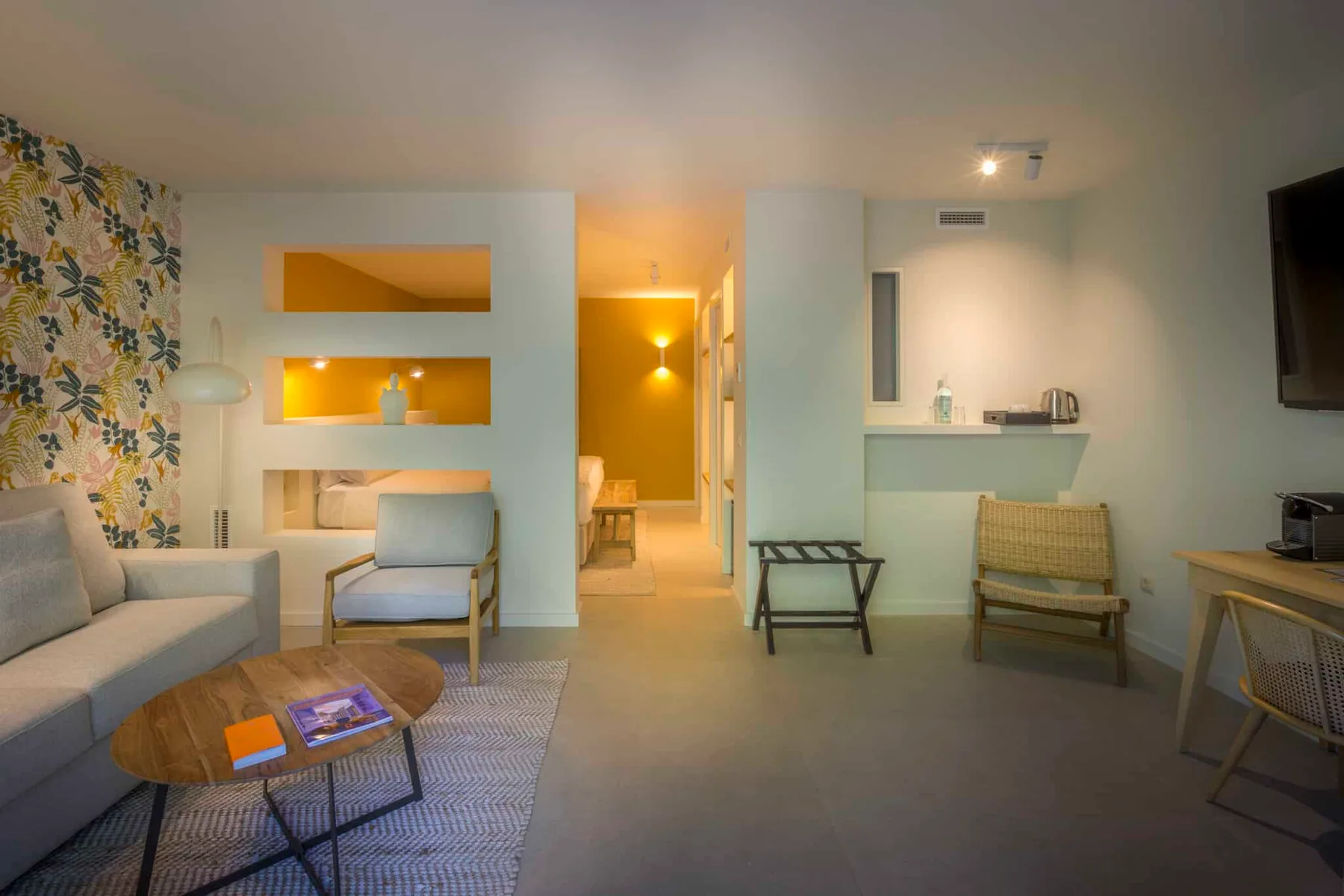Suite con jardín