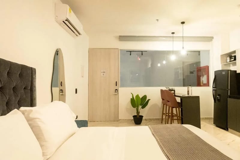 w *|Cozy 1BR w/ AC near Ciudad Amurallada